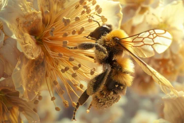 symbiosis-mutualism-bee-pollinating-flower