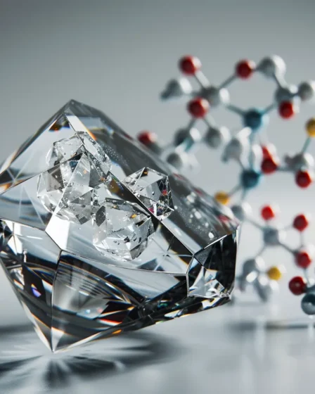 carbon-compounds-diamond-crystal-structure-front